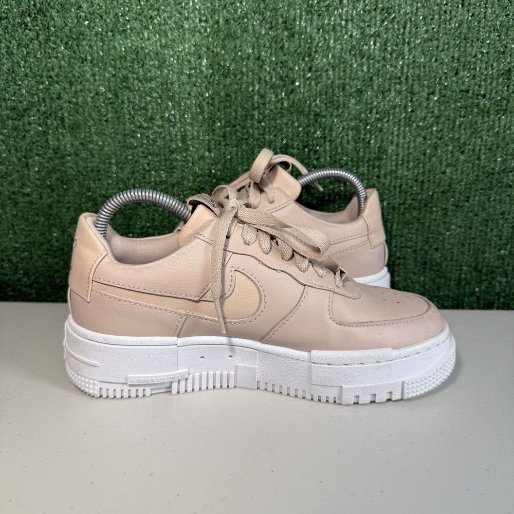 Nike Air Force 1 Shoes Pixel Low AF1 Lifestyle Pink Sneakers Women’s Size 5.5 - Picture 4 of 8